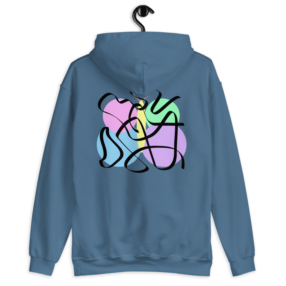 Abstract Butterfly Hoodie