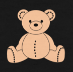 Tan Teddy Bear Hoodie