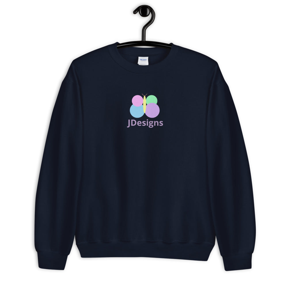 Abstract Butterfly Crewneck